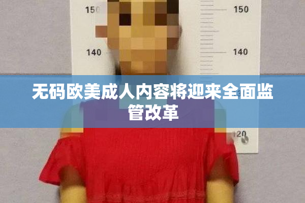无码欧美成人内容将迎来全面监管改革