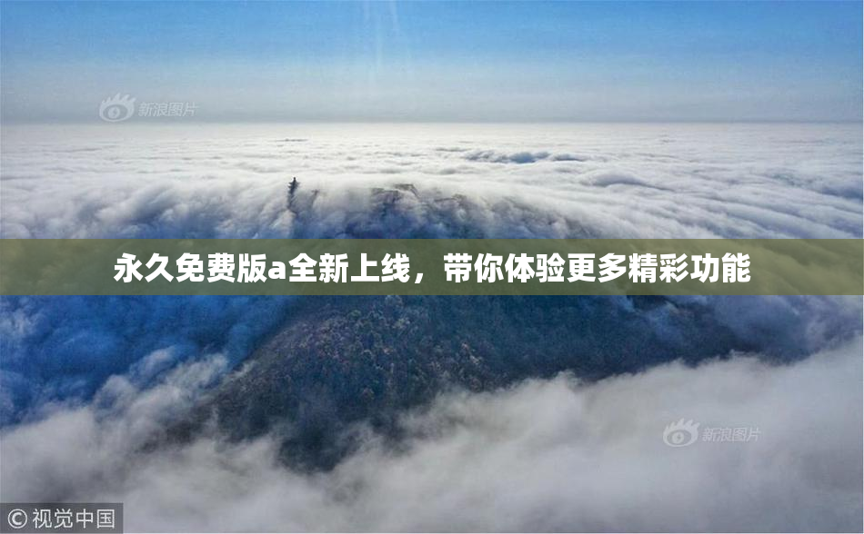 永久免费版a全新上线，带你体验更多精彩功能