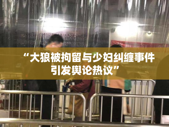 “大狼被拘留与少妇纠缠事件引发舆论热议”