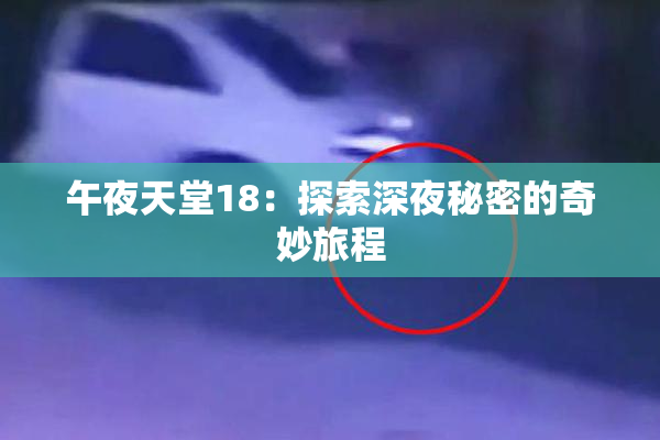 午夜天堂18：探索深夜秘密的奇妙旅程