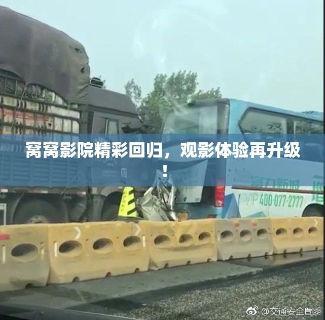 窝窝影院精彩回归，观影体验再升级！