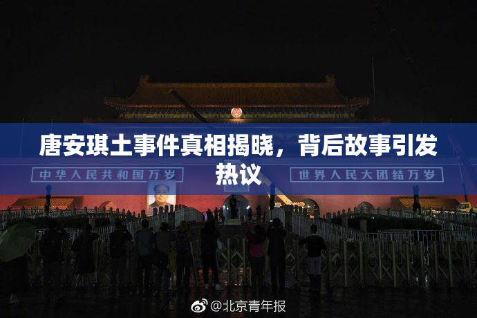 唐安琪土事件真相揭晓，背后故事引发热议