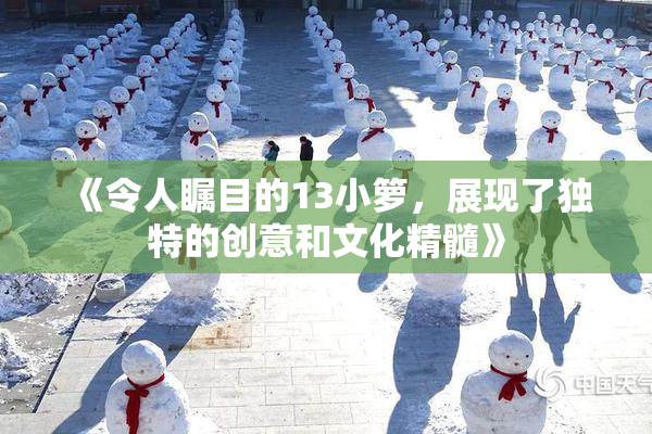 《令人瞩目的13小箩，展现了独特的创意和文化精髓》