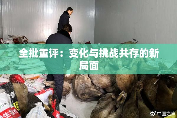 全批重评：变化与挑战共存的新局面