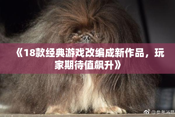 《18款经典游戏改编成新作品，玩家期待值飙升》