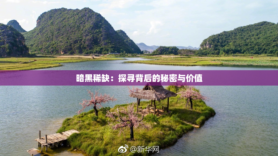 暗黑稀缺：探寻背后的秘密与价值
