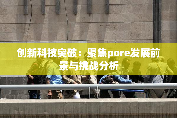 创新科技突破：聚焦pore发展前景与挑战分析