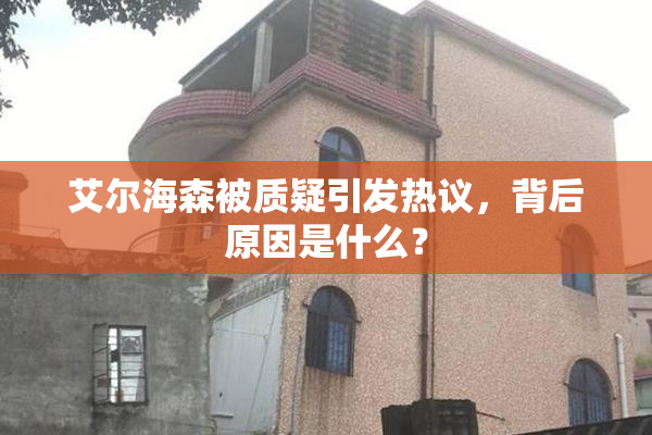 艾尔海森被质疑引发热议，背后原因是什么？