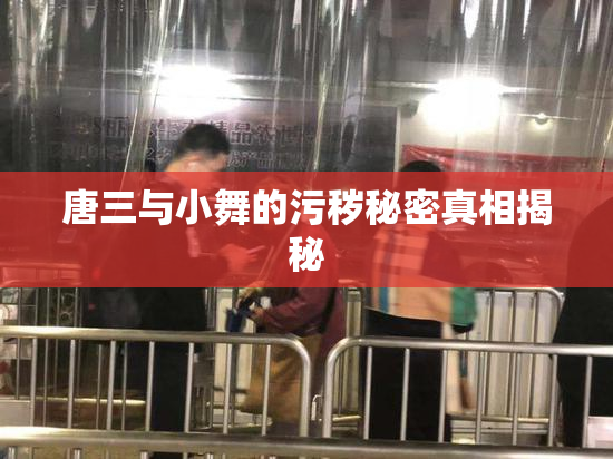 唐三与小舞的污秽秘密真相揭秘