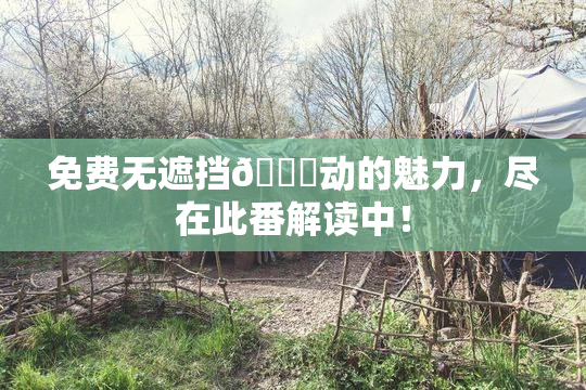 免费无遮挡🔞动的魅力，尽在此番解读中！