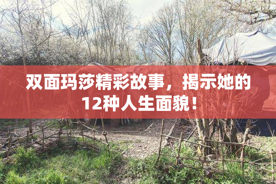双面玛莎精彩故事，揭示她的12种人生面貌！