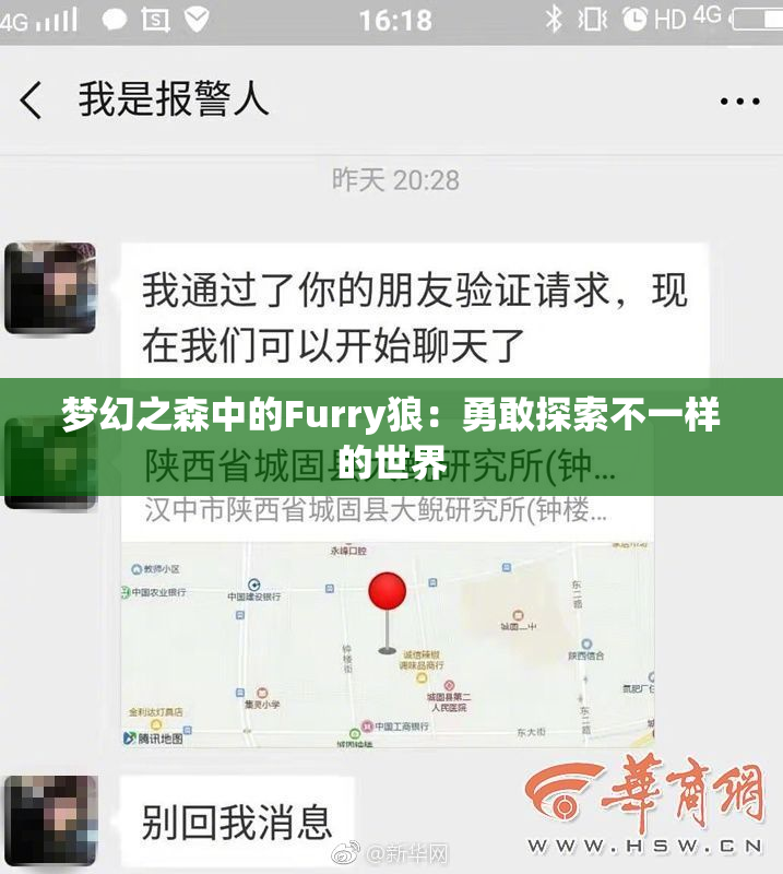 梦幻之森中的Furry狼：勇敢探索不一样的世界