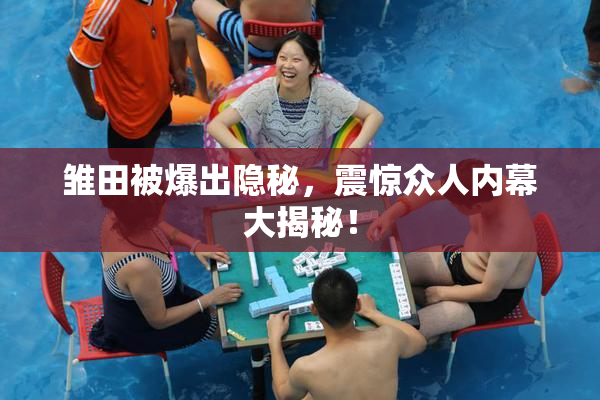 雏田被爆出隐秘，震惊众人内幕大揭秘！