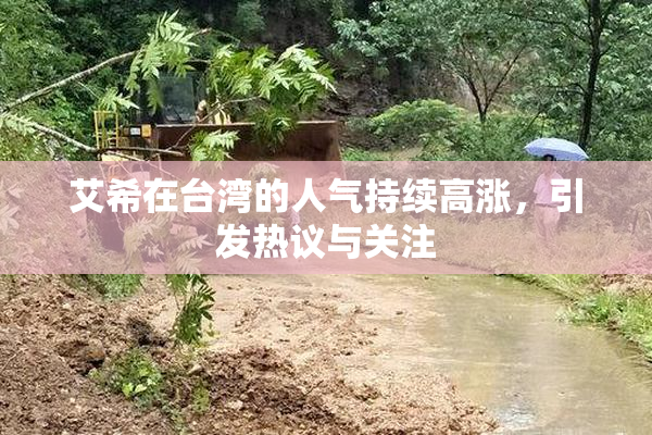 艾希在台湾的人气持续高涨，引发热议与关注