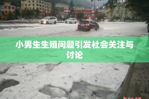 小男生生殖问题引发社会关注与讨论