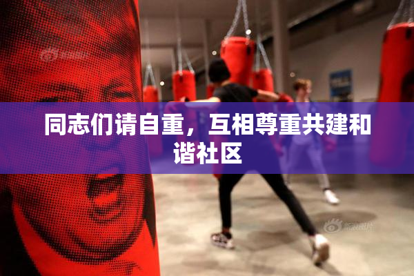 同志们请自重，互相尊重共建和谐社区