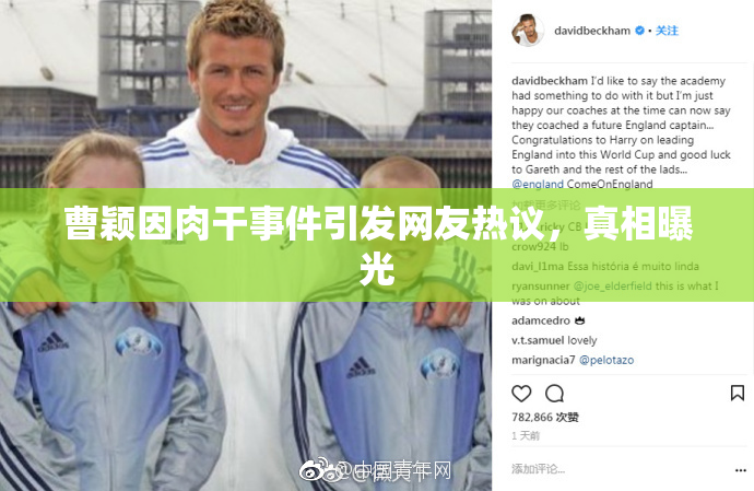 曹颖因肉干事件引发网友热议，真相曝光
