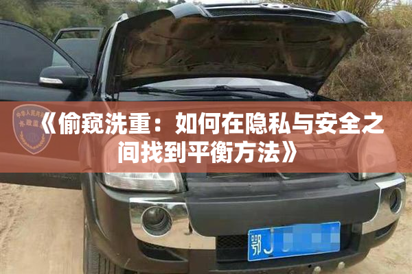 《偷窥洗重：如何在隐私与安全之间找到平衡方法》