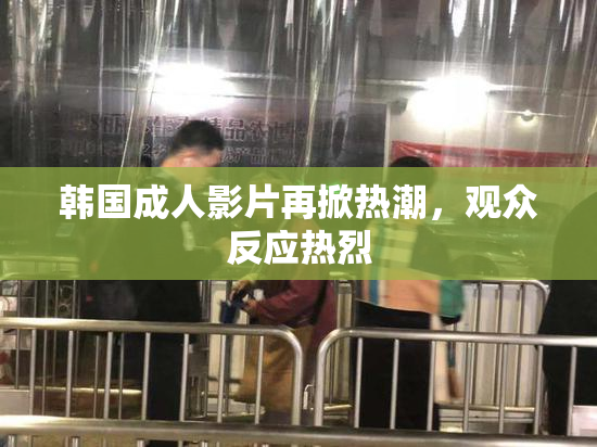 韩国成人影片再掀热潮，观众反应热烈