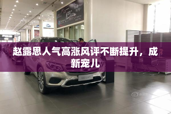 赵露思人气高涨风评不断提升，成新宠儿