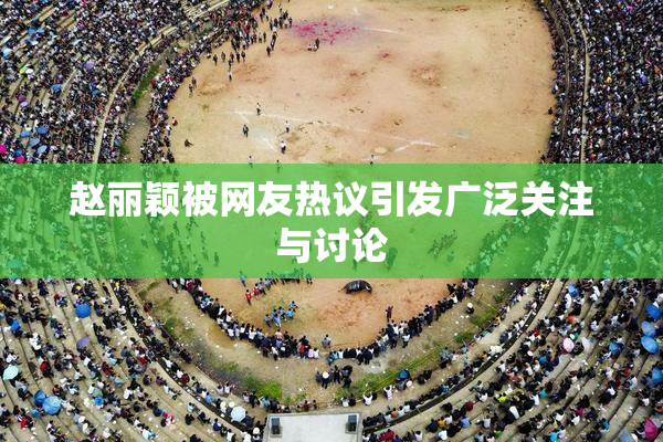 赵丽颖被网友热议引发广泛关注与讨论