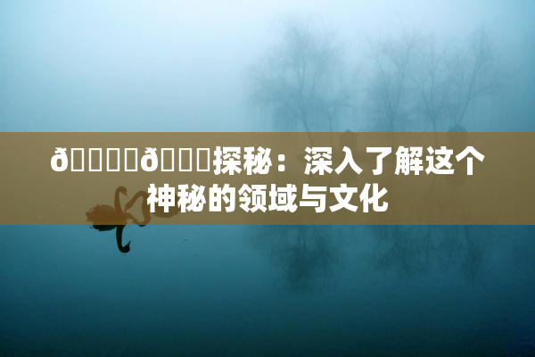 🔞‌🍌探秘：深入了解这个神秘的领域与文化