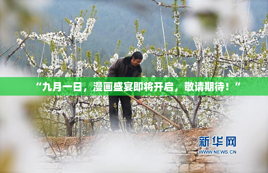 “九月一日，漫画盛宴即将开启，敬请期待！”