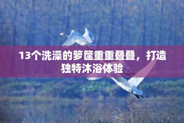13个洗澡的箩筐重重叠叠，打造独特沐浴体验
