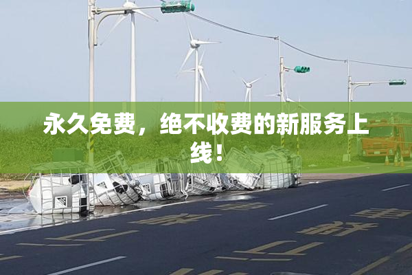 永久免费，绝不收费的新服务上线！