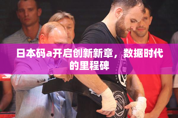 日本码a开启创新新章，数据时代的里程碑