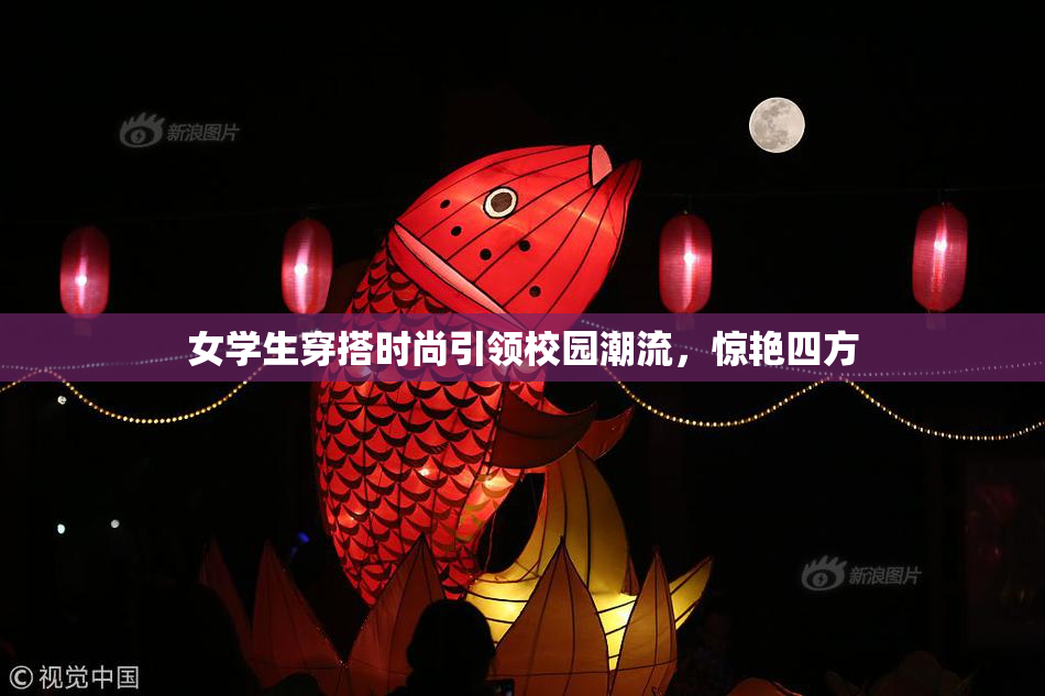 女学生穿搭时尚引领校园潮流，惊艳四方