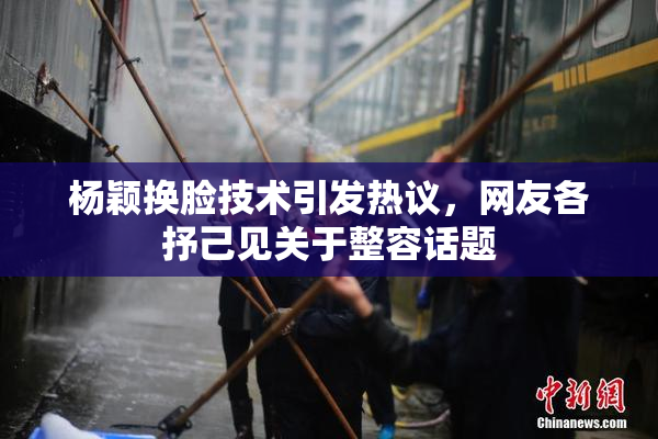 杨颖换脸技术引发热议，网友各抒己见关于整容话题