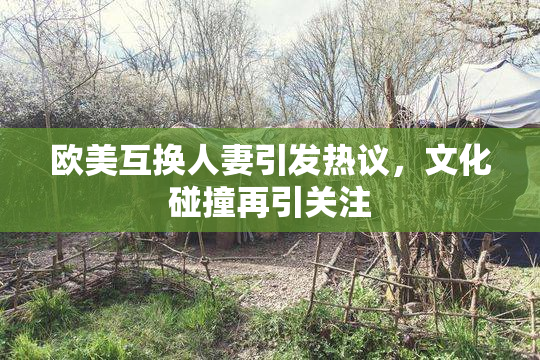 欧美互换人妻引发热议，文化碰撞再引关注