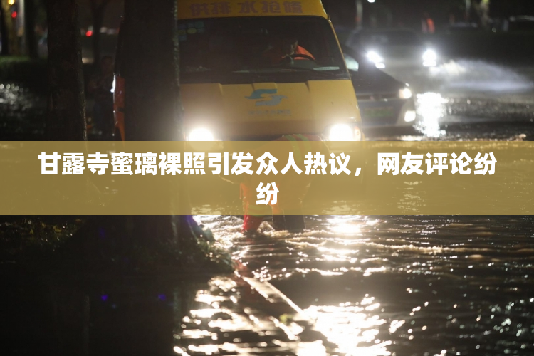 甘露寺蜜璃裸照引发众人热议，网友评论纷纷