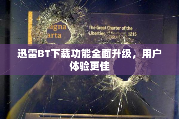 迅雷BT下载功能全面升级，用户体验更佳