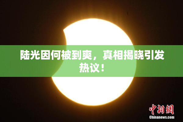 陆光因何被到爽，真相揭晓引发热议！