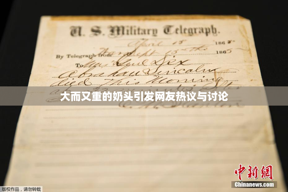 大而又重的奶头引发网友热议与讨论