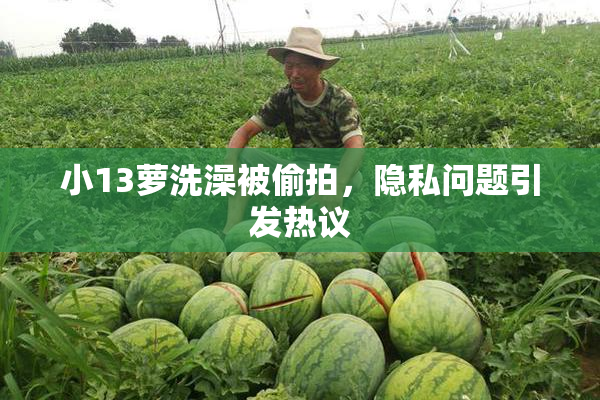 小13萝洗澡被偷拍，隐私问题引发热议
