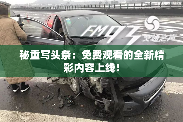 秘重写头条：免费观看的全新精彩内容上线！