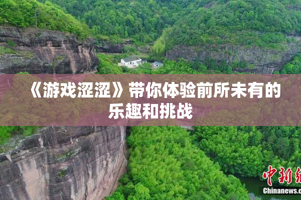 《游戏涩涩》带你体验前所未有的乐趣和挑战
