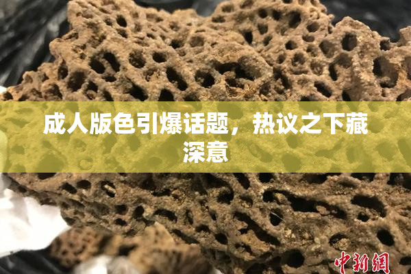 成人版色引爆话题，热议之下藏深意