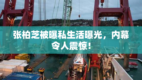 张柏芝被曝私生活曝光，内幕令人震惊！