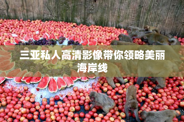三亚私人高清影像带你领略美丽海岸线