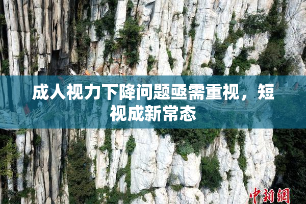 成人视力下降问题亟需重视，短视成新常态