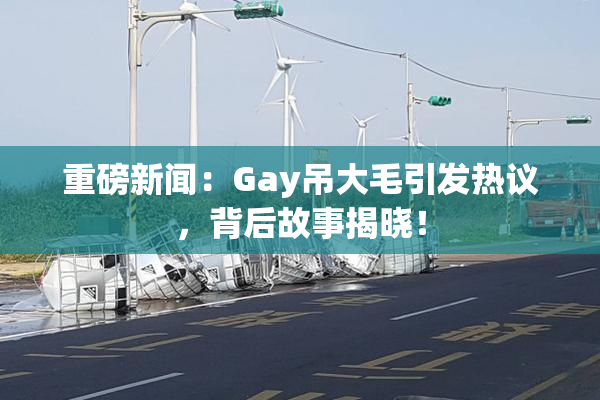重磅新闻：Gay吊大毛引发热议，背后故事揭晓！