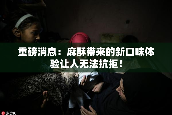 重磅消息：麻酥带来的新口味体验让人无法抗拒！