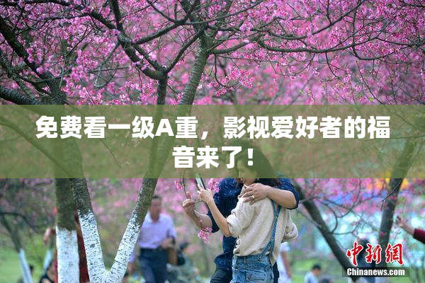 免费看一级A重，影视爱好者的福音来了！