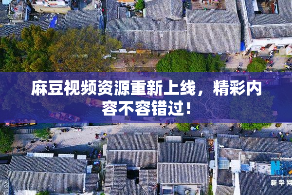 麻豆视频资源重新上线，精彩内容不容错过！