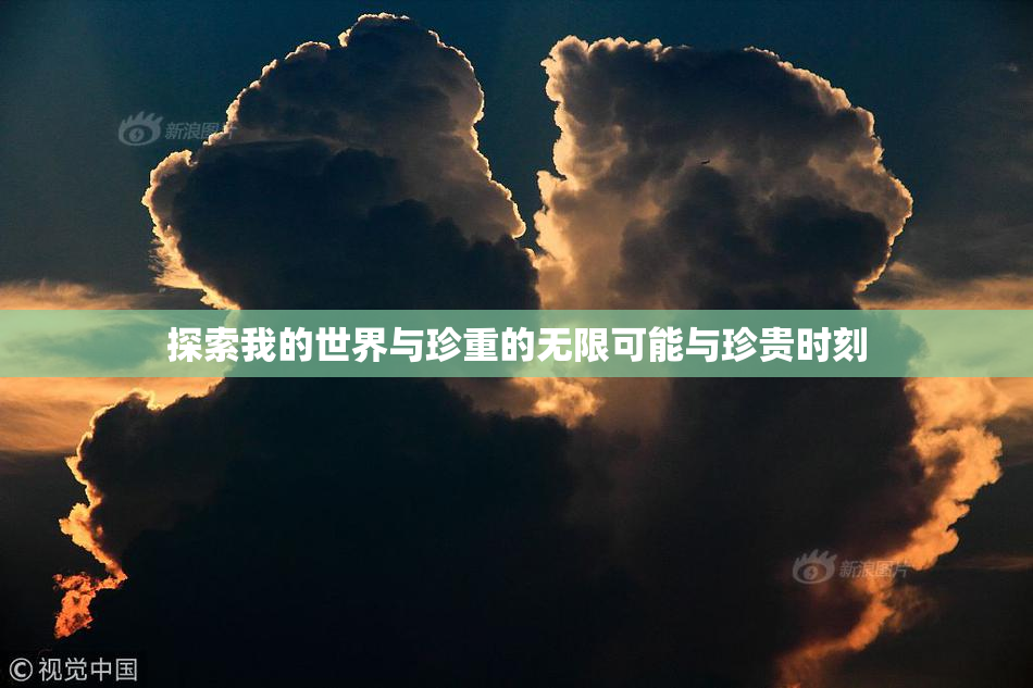 探索我的世界与珍重的无限可能与珍贵时刻