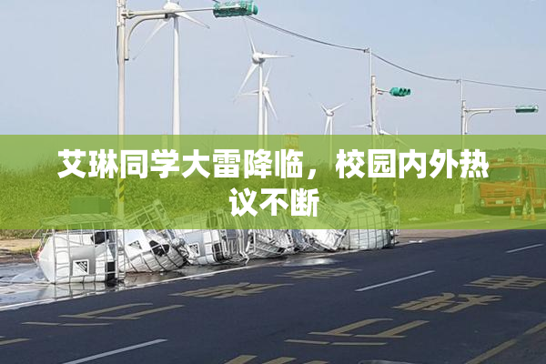 艾琳同学大雷降临，校园内外热议不断